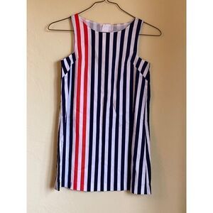 MILLY Minis Angular Shift Dress Girls Striped Multicolor Size 12